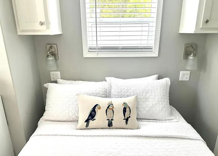 New Tiny Home Paddle Boards, Kayaks, Pool, Marina