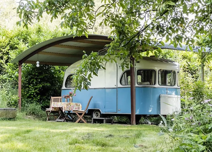 Waaldijk15, Vintage Caravans In Nature