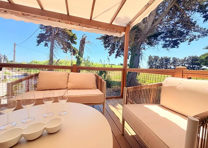 Mobil-Home Climatise 6 Pers Avec Piscine, Terrasse Ombragee Et Parking