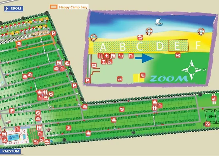 Happy Camp Mobile Homes In Camping Village Paestum