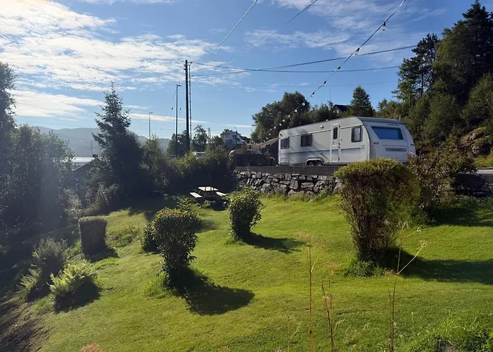 Private Trailer Caravan Near Bergen - No Shower Not Camping