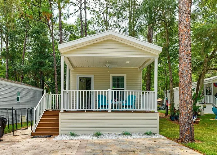 New Crystal River Resort Cabin W Pool & Boat Prkng