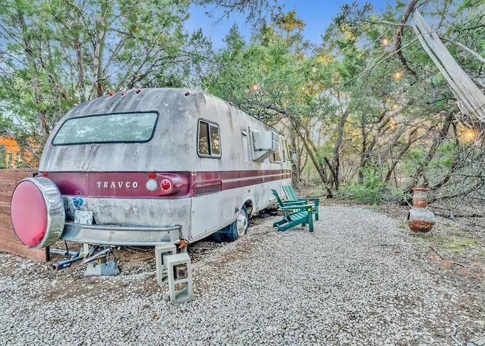 Rustic Roamer - Private Hill Country Rv Retreat