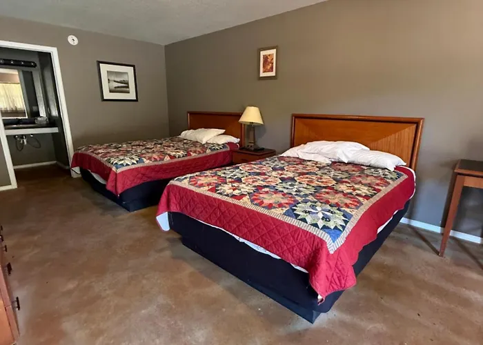 The Grove 4 Rustic River Lodge Room