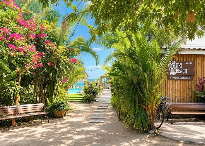 Tiki Beach Koh Phangan Beach Restaurant Bar And Coworking (Adults Only)