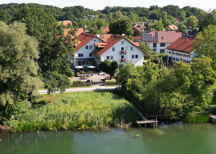 Sopherl am See - Frühstück auf der Seeterrasse, sehr ruhig und wunderschön am See, 3 Minuten nach Oberpfaffenhofen, viele Radtouren, Restaurants&Cafes in der Umgebung