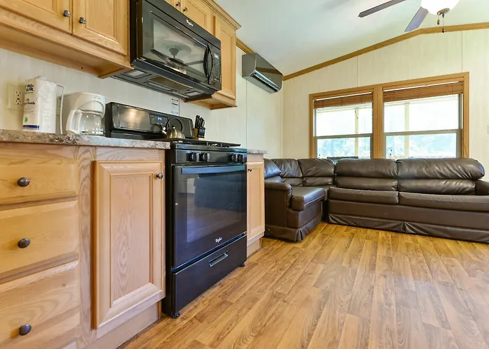 Rondout Valley Camping Resort Deluxe Park Model 11